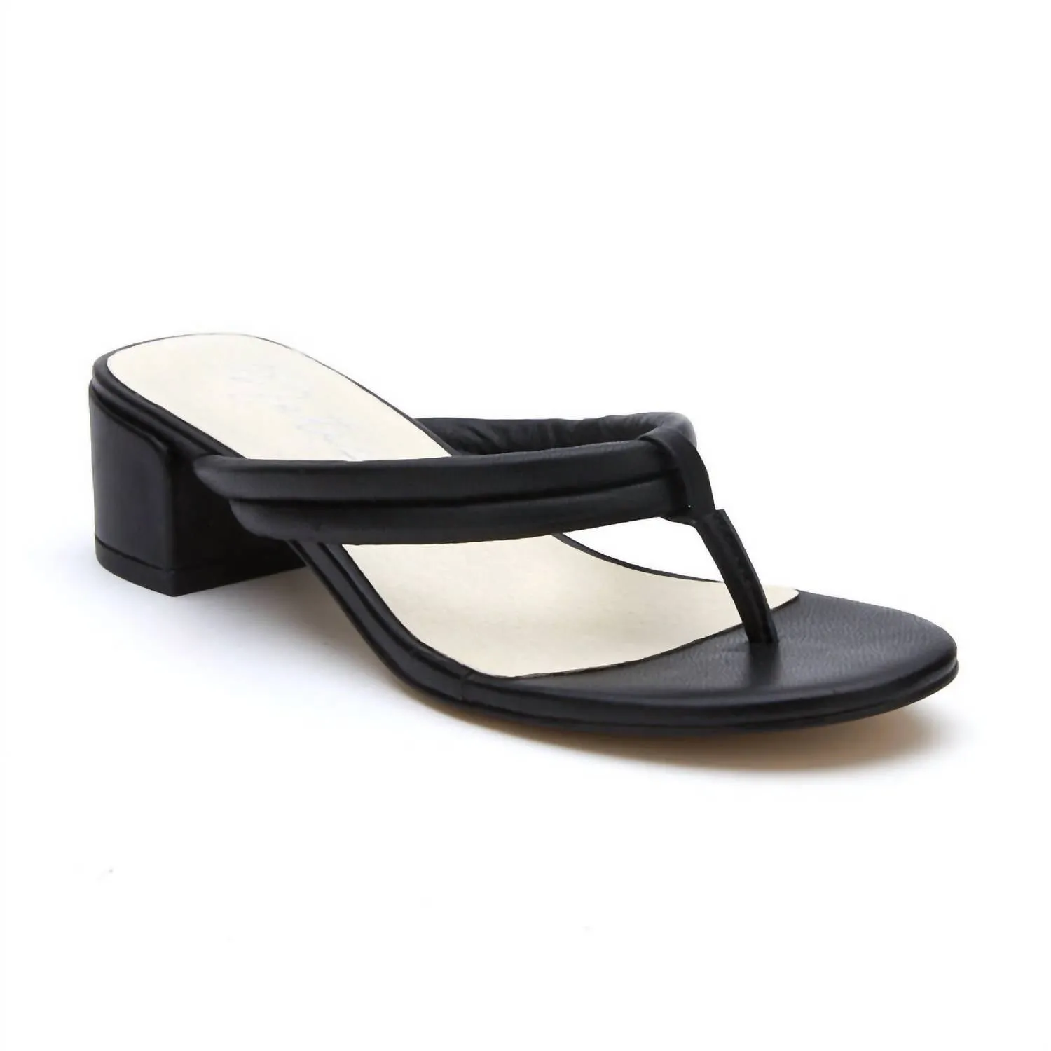 Exhale Heeled Sandal In Black