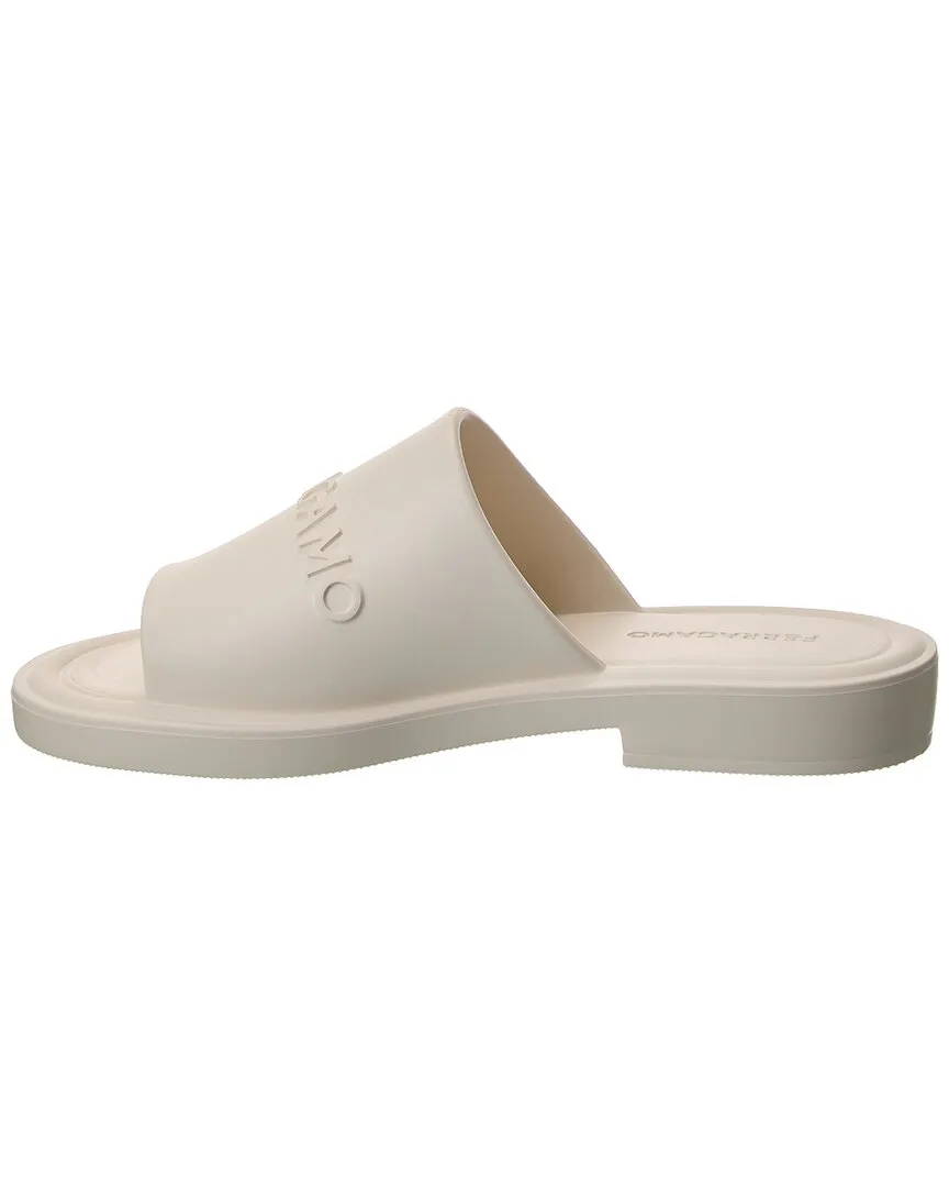 Ferragamo Giuneva 3D Logo Rubber Sandal