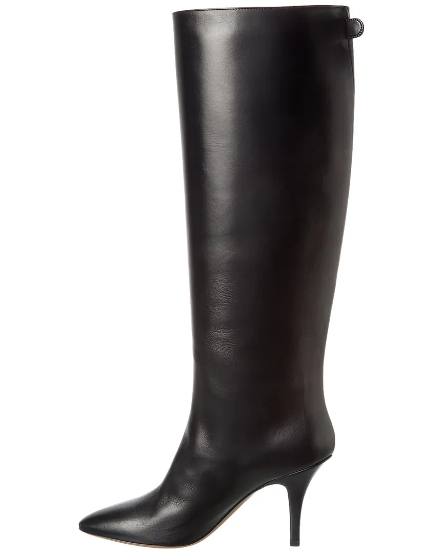Ferragamo Jolene Leather Knee-High Boot