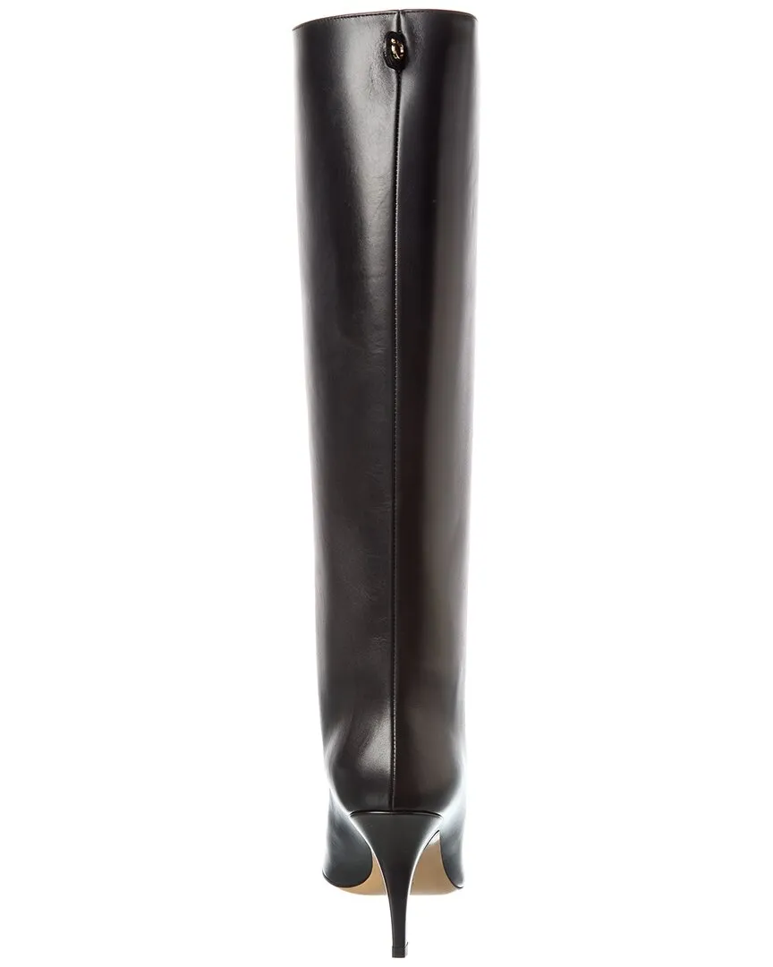 Ferragamo Jolene Leather Knee-High Boot