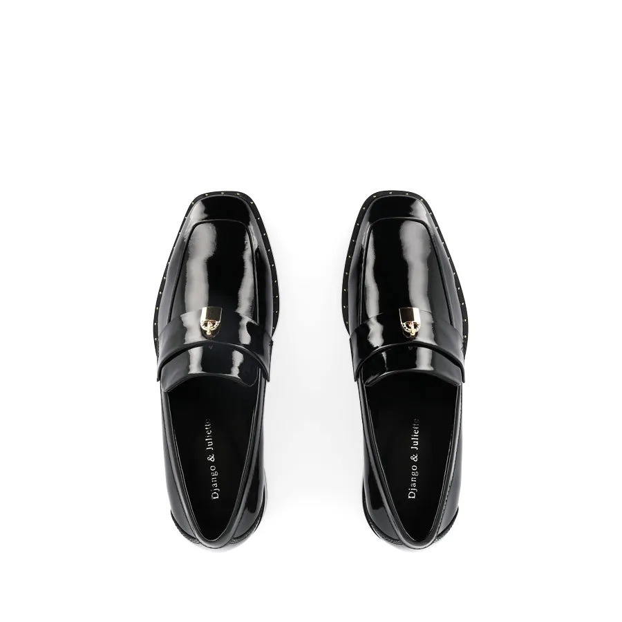 FILLIPIA - BLACK PATENT LEATHER