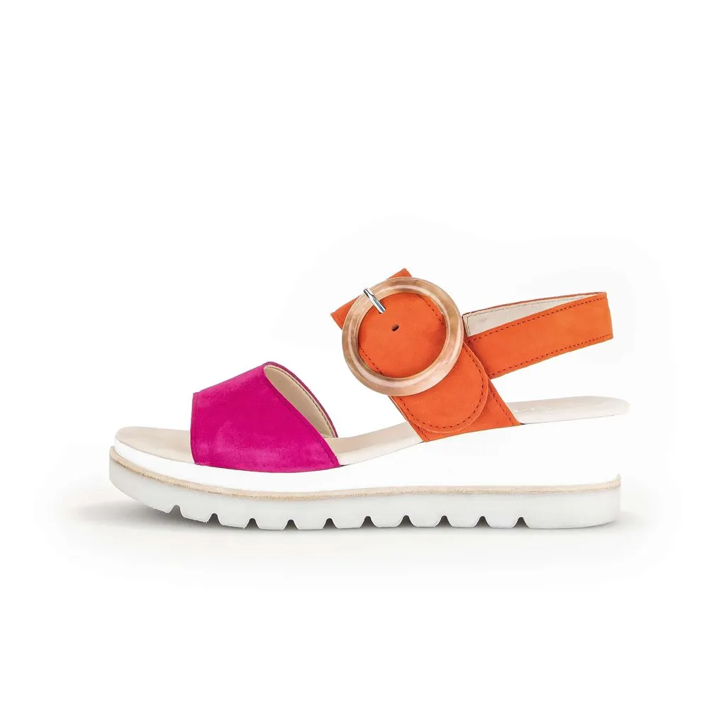 *FINAL SALE*44.645.13 - Pink and Orange Suede||*VENTE FINALE*44.645.13 - Sude rose et orange