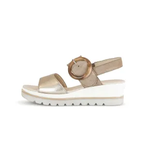*FINAL SALE*44.645.62 - Beige Leather and Suede||*VENTE FINALE*44.645.62 - Cuir et sude beige