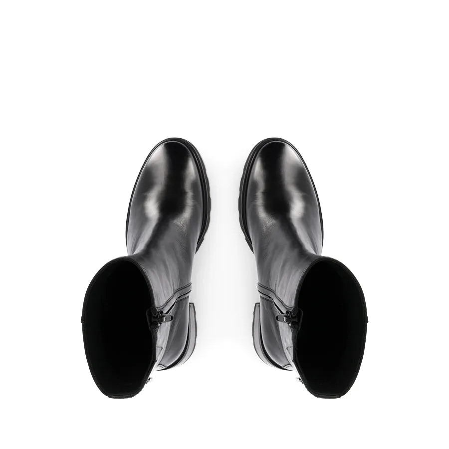 FINLEY - BLACK LEATHER