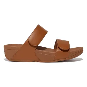 FitFlop Women's Lulu Adjustable Light Tan Leather
