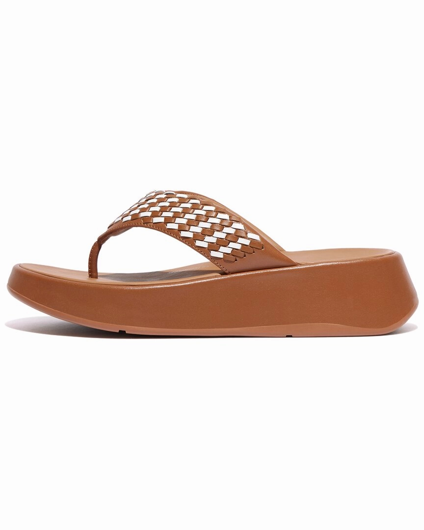 FitFlop F-Mode Leather Toe Post Sandal