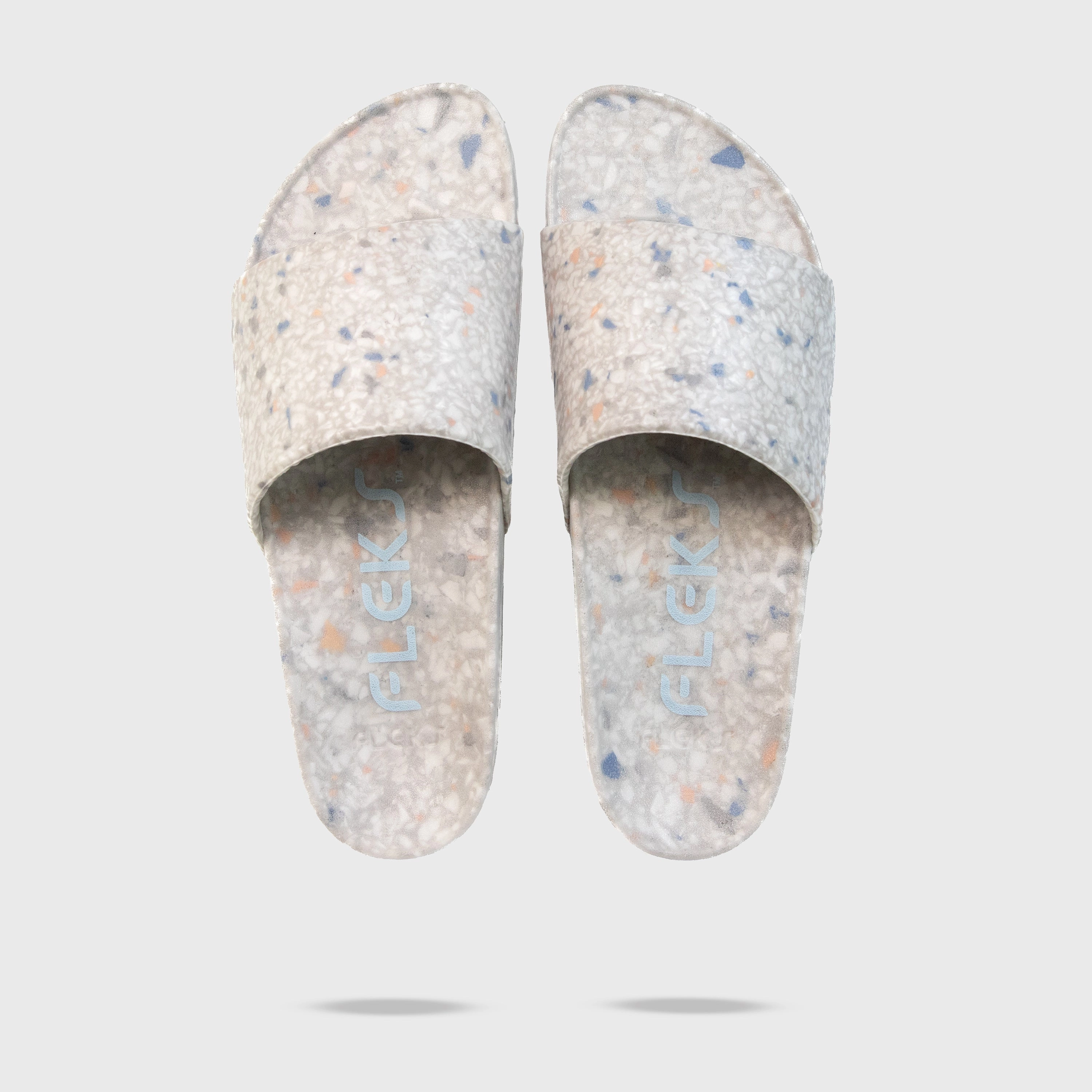 FLEKS EAST BEACH SLIDE PLATFORM - DENIM