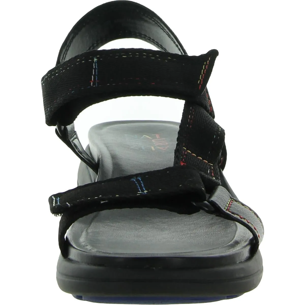 Flores Womens Faux Leather Pride Ankle Strap