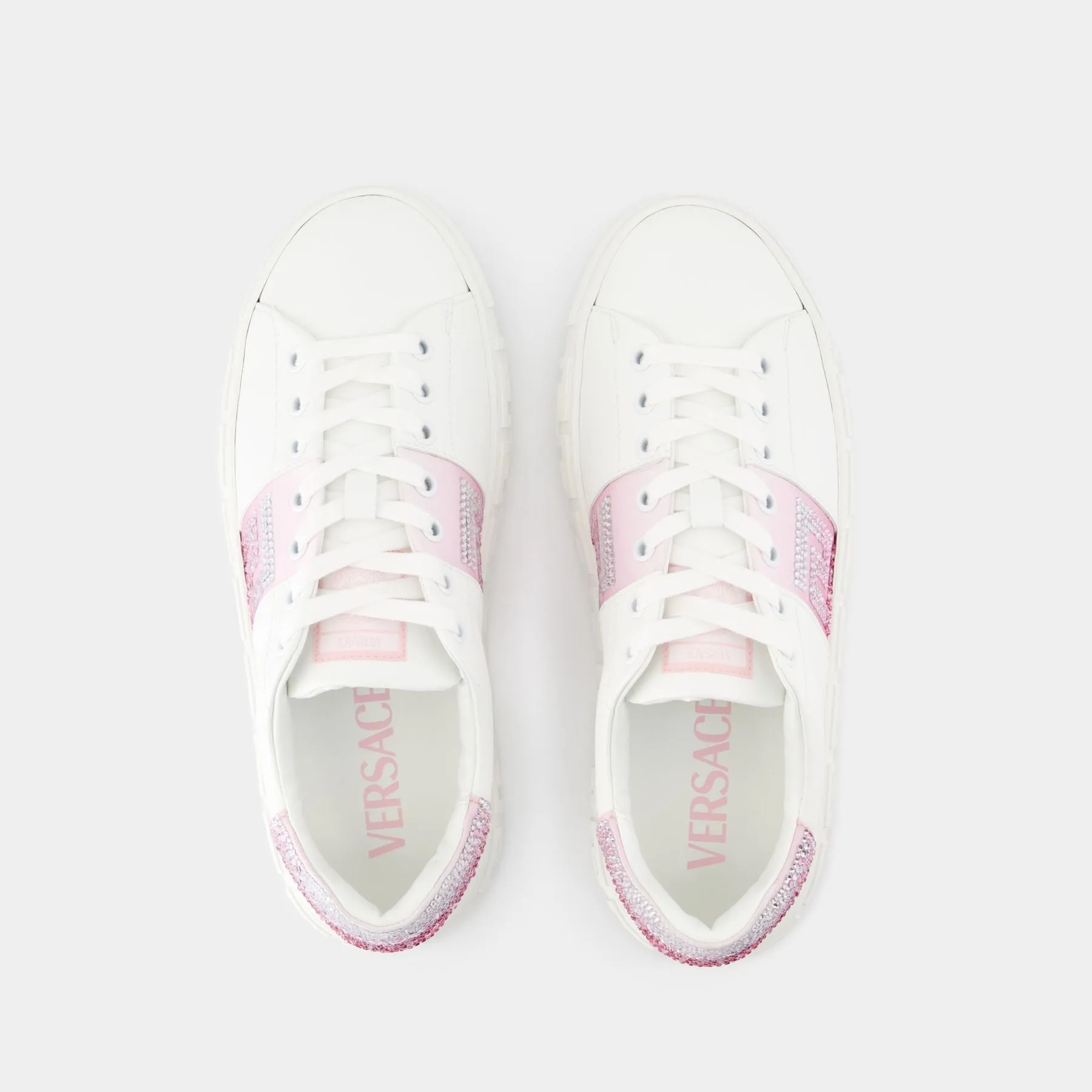 Free Bio Sneakers - Versace - Silk - White