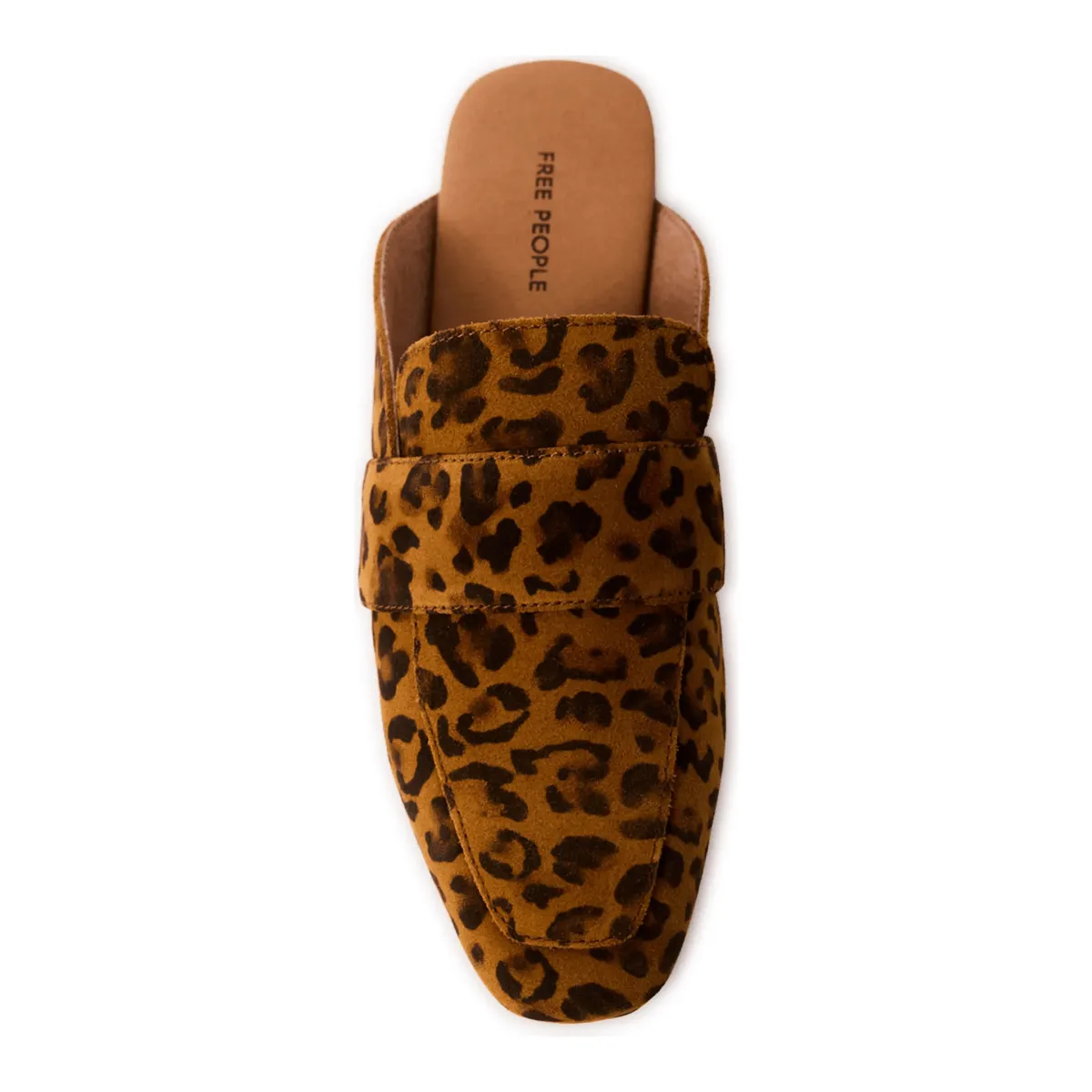 Free People Women's At Ease Leopard Suede