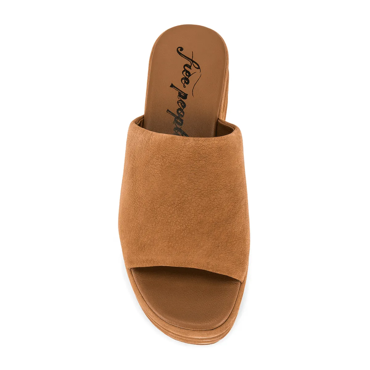 Free People Women's Harbor Flatform Tan