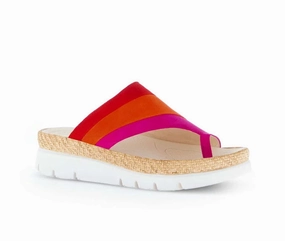 GABOR THONG W/ PLATFORM - MULTI