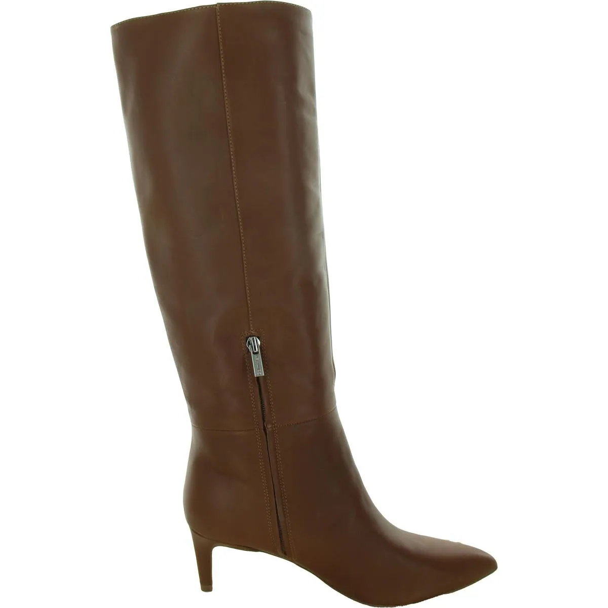 Garray Womens Padded Insole Leather Knee-High Boots