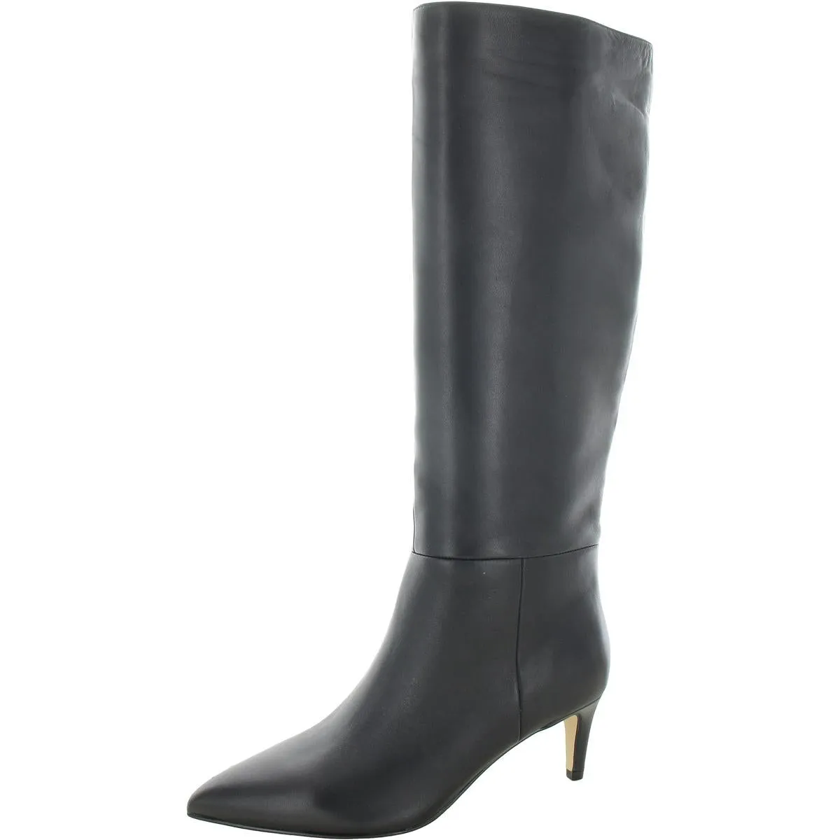 Garray Womens Padded Insole Leather Knee-High Boots
