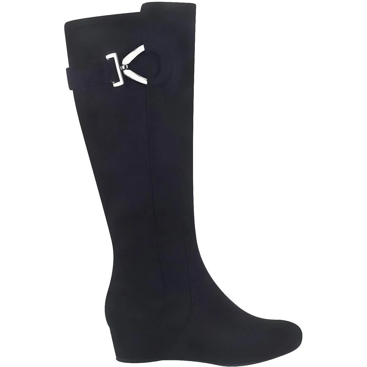 Georgia Womens Memory Foam Manmade Knee-High Boots