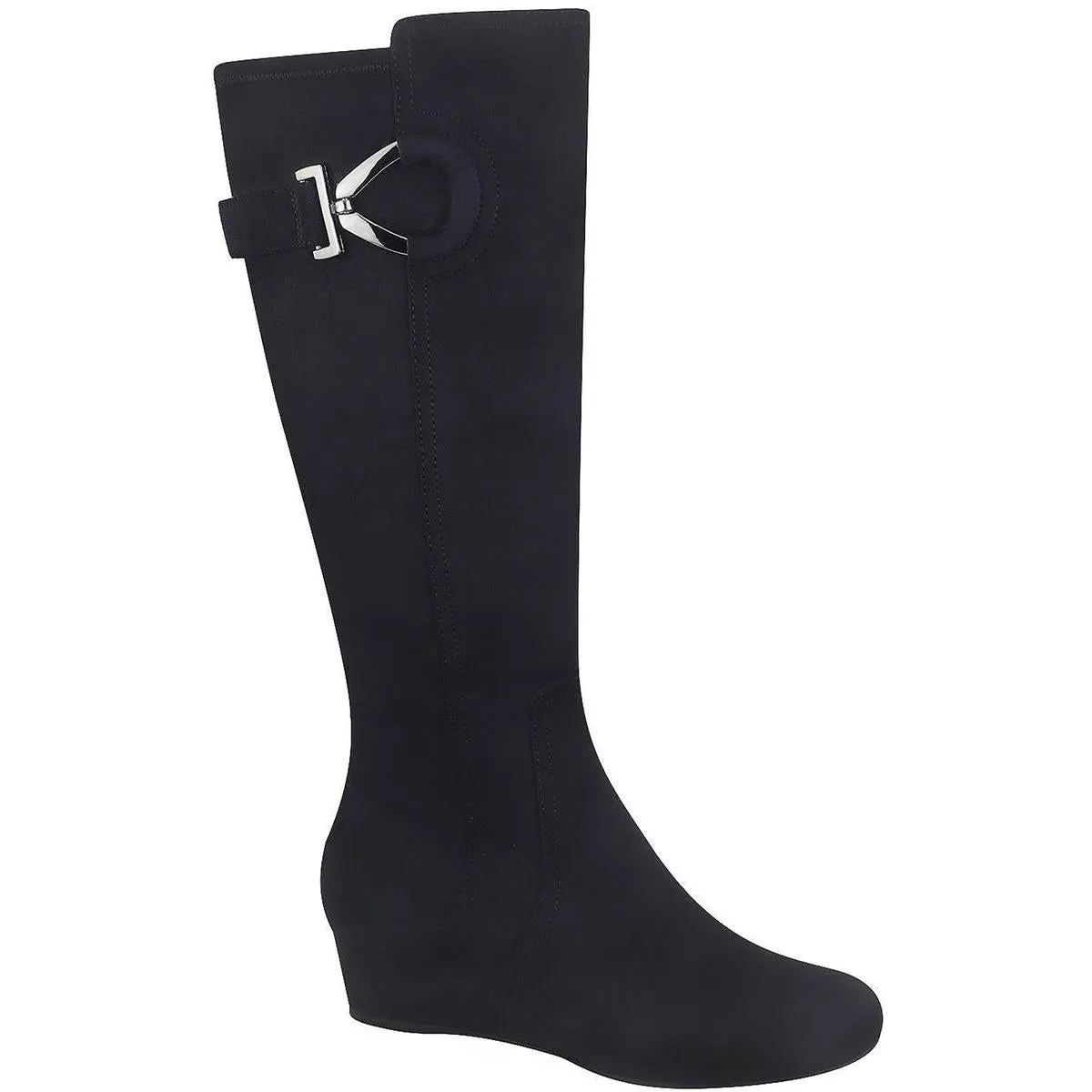 Georgia Womens Memory Foam Manmade Knee-High Boots