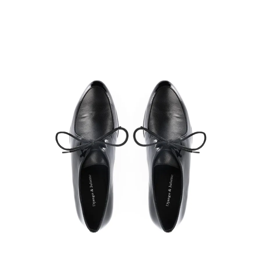 GEORGY - BLACK BLACK PATENT LEATHER