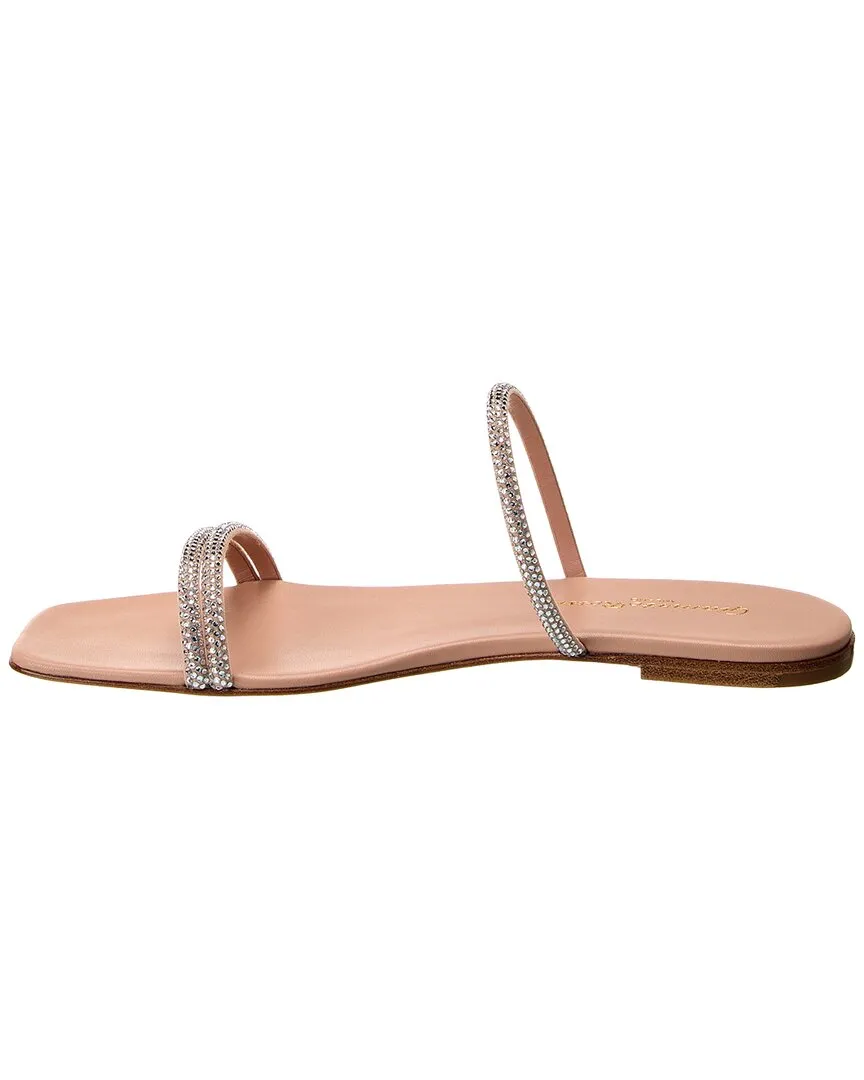 Gianvito Rossi Cannes Suede Sandal