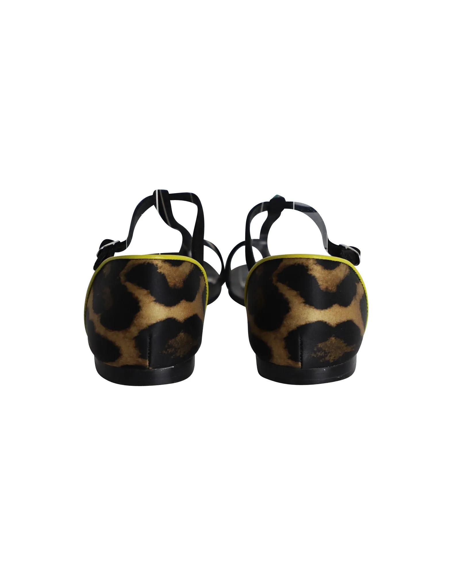 Giuseppe Zanotti Crystal-Embellished T-strap Flat Sandals in Multicolor Leather