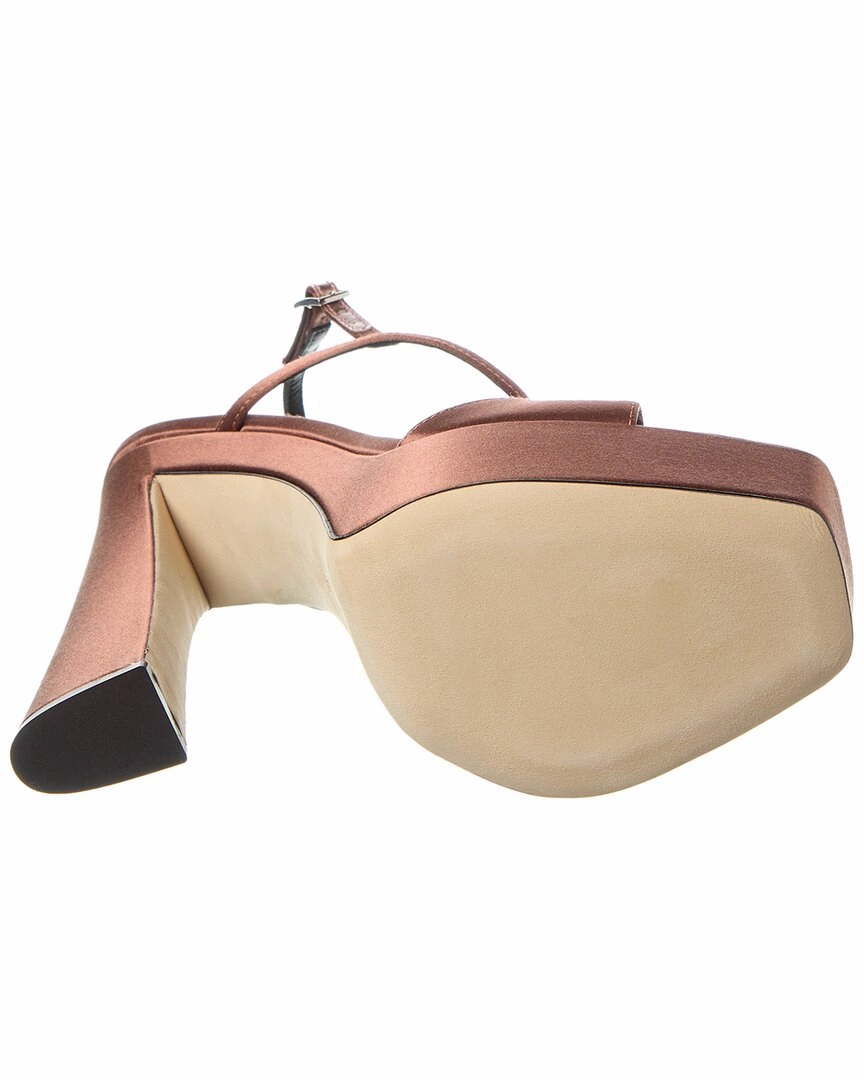 Giuseppe Zanotti Destino 110 Satin Platform Sandal