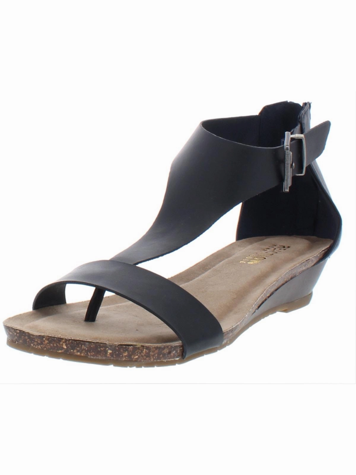 Great Gal  Womens T-Strap Wedge Sandals