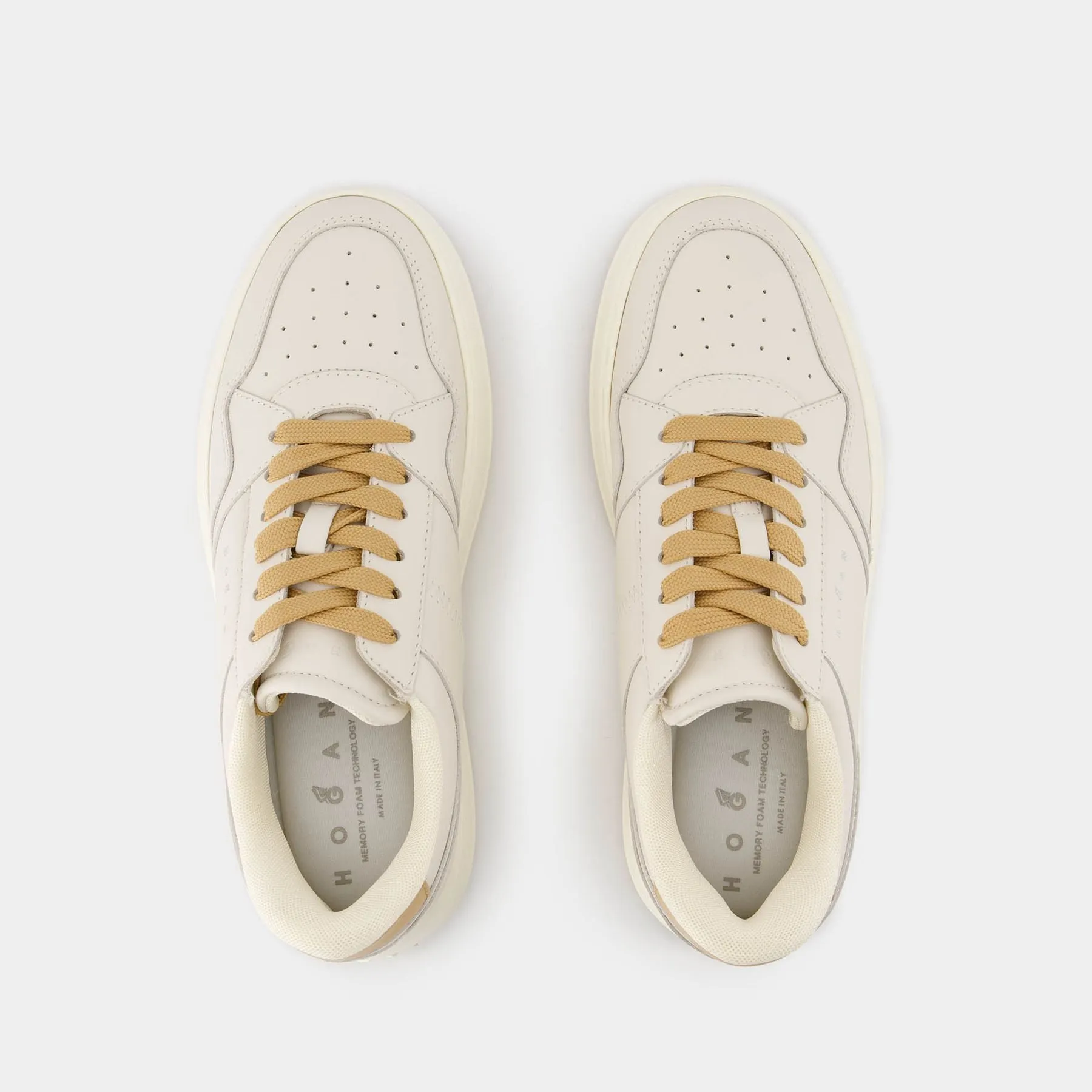H670 Sneakers - Hogan - Leather - White