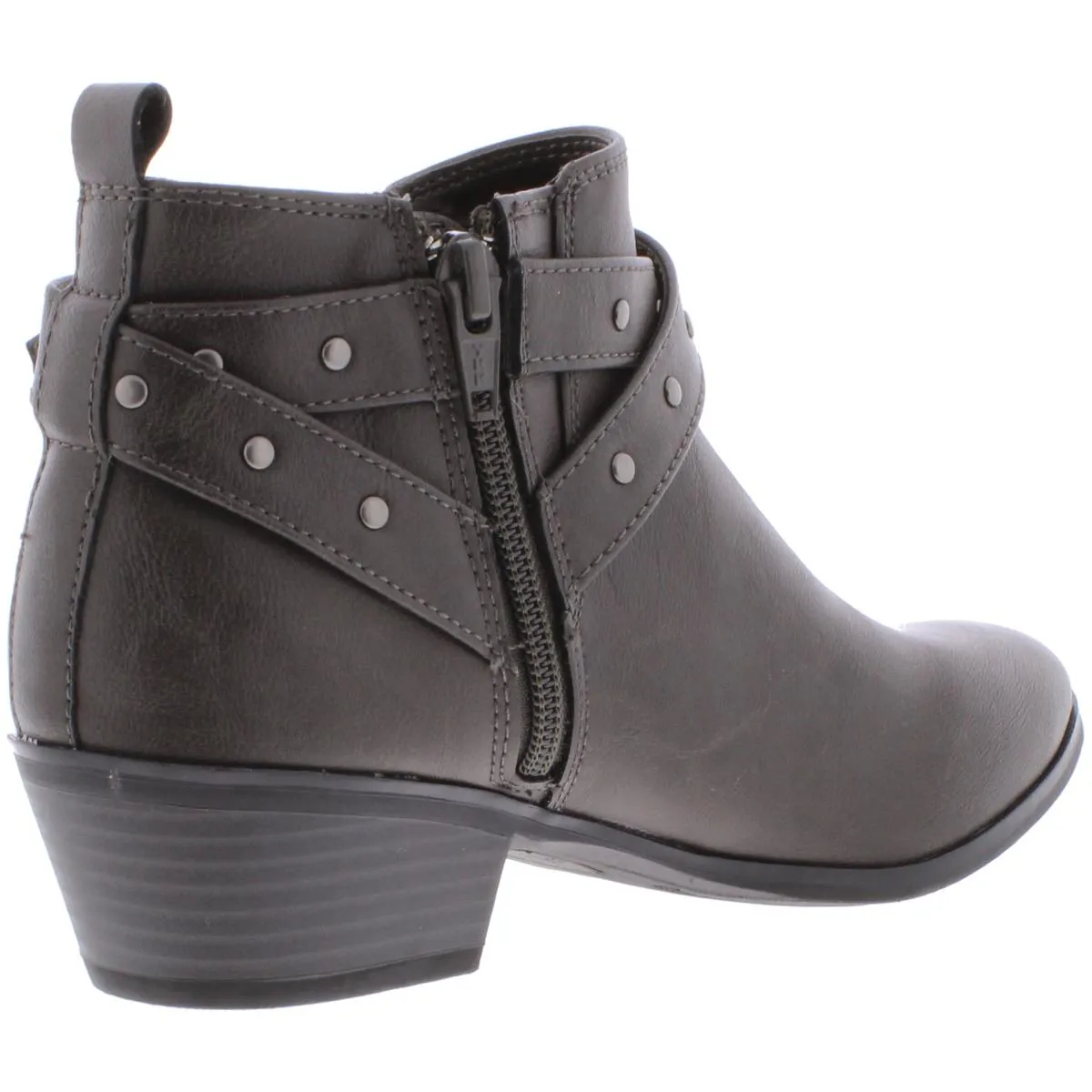 Harperr 2 Womens Studded Leather Ankle Boots