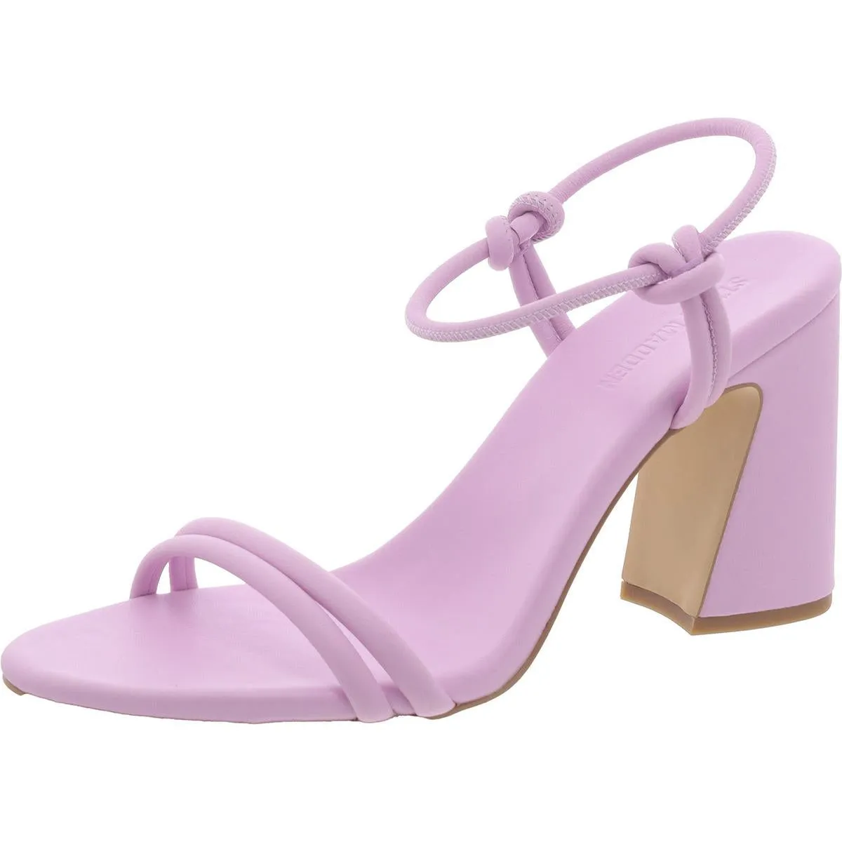 HARRLOW Womens Leather Slip on Block Heel