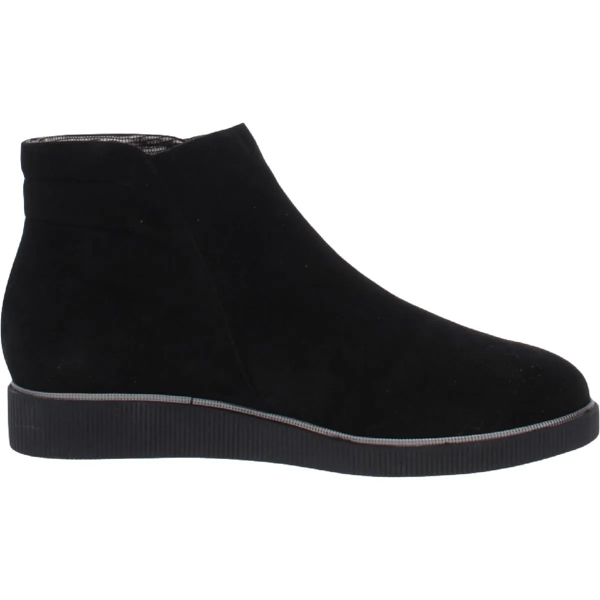 Hazel Womens Suede Ankle Sneaker Boots