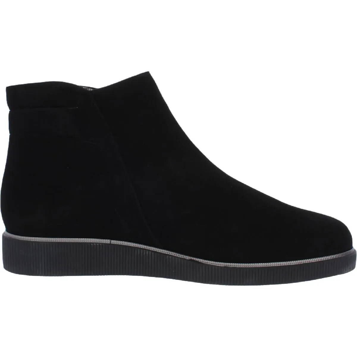 Hazel Womens Suede Ankle Sneaker Boots