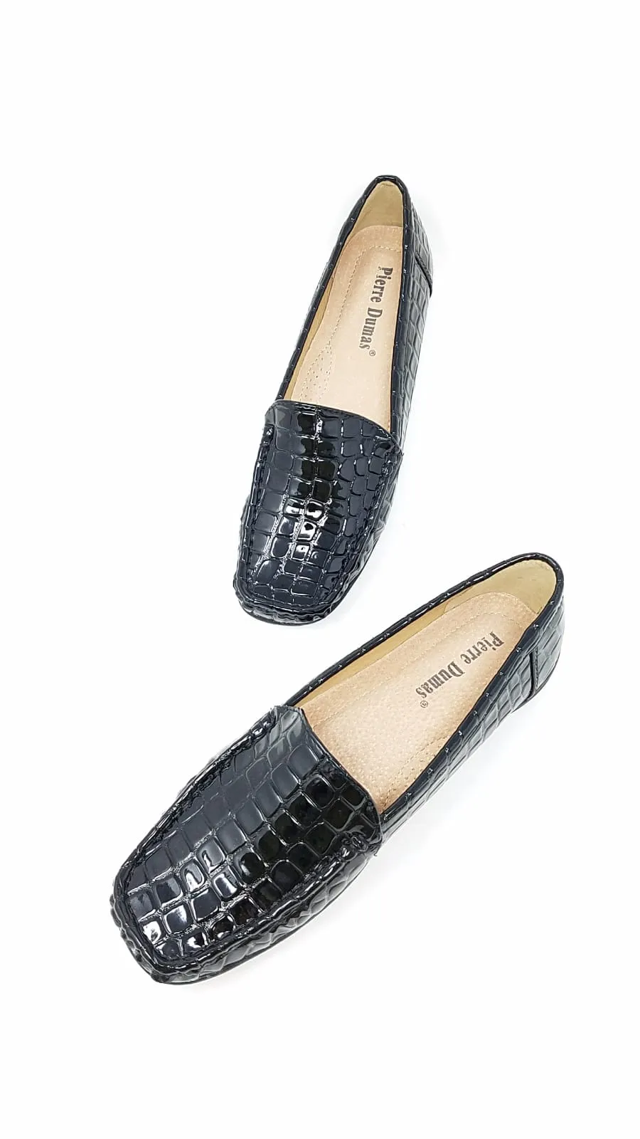 HAZEL7 - BLACK CROCODILE