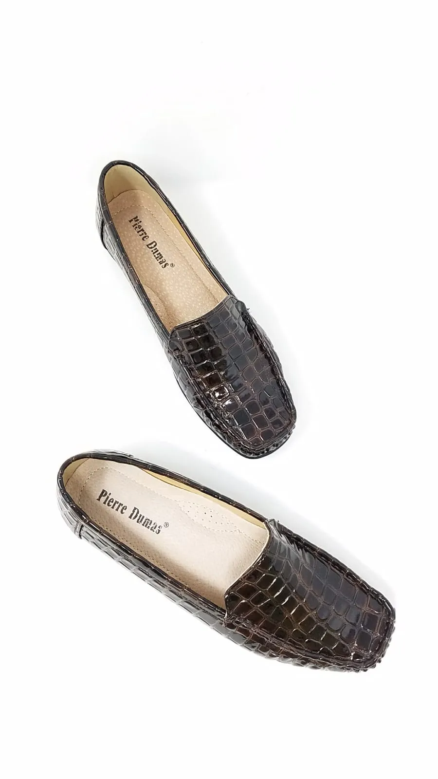 HAZEL7 -  BROWN CROCODILE