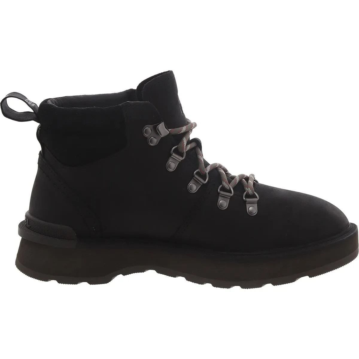 Hi-Line  Womens Leather Ankle Hiking Boots