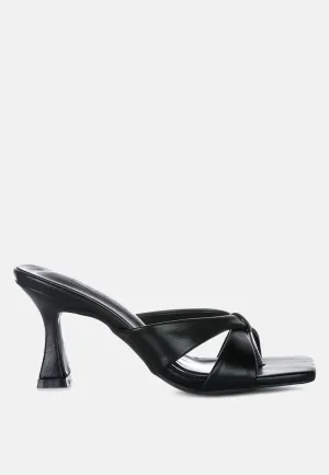 highflip criss cross slip on thong sandals