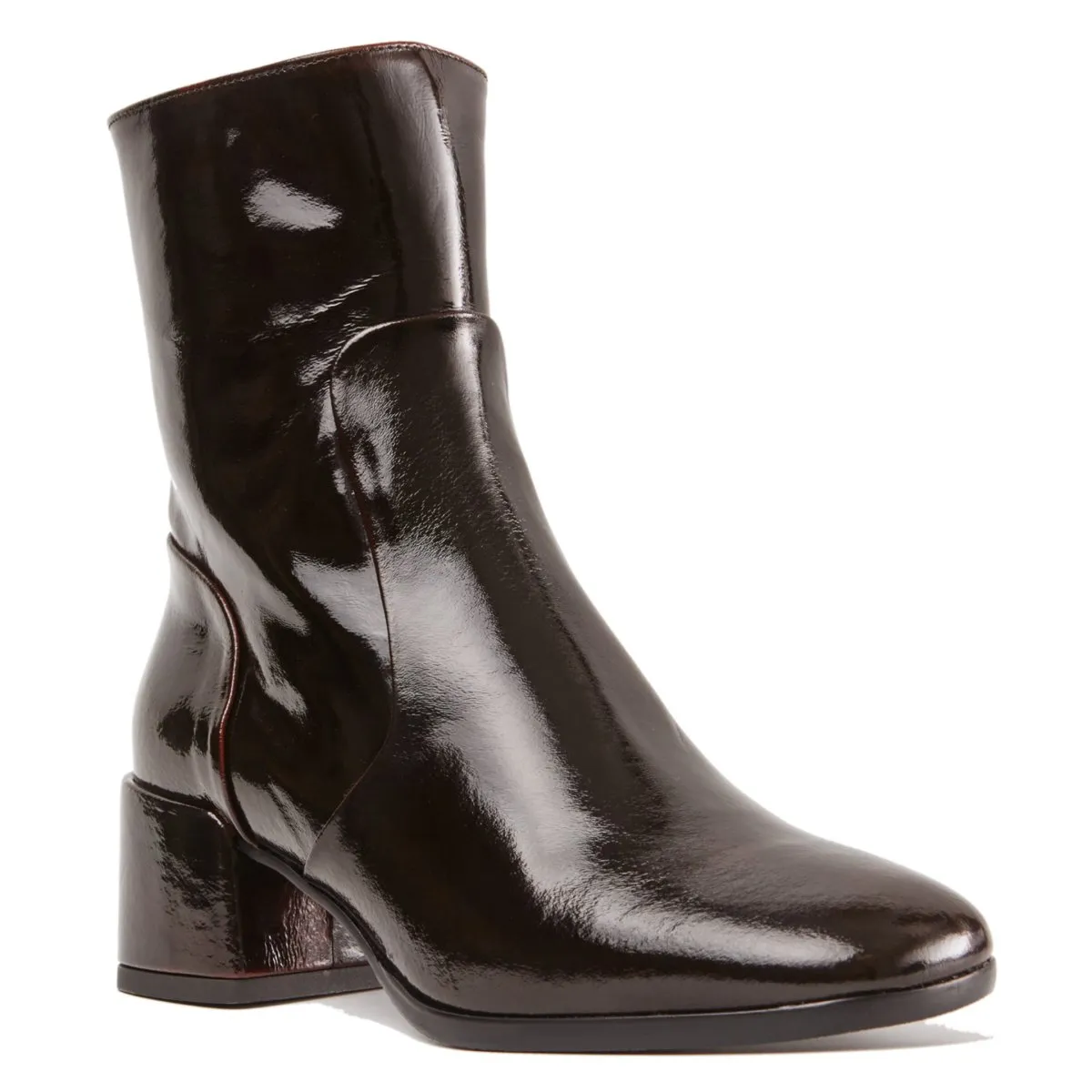 Homers Women's Niki Chestnut Mill/Wine Patent