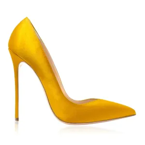 ISABELLE YELLOW SATIN