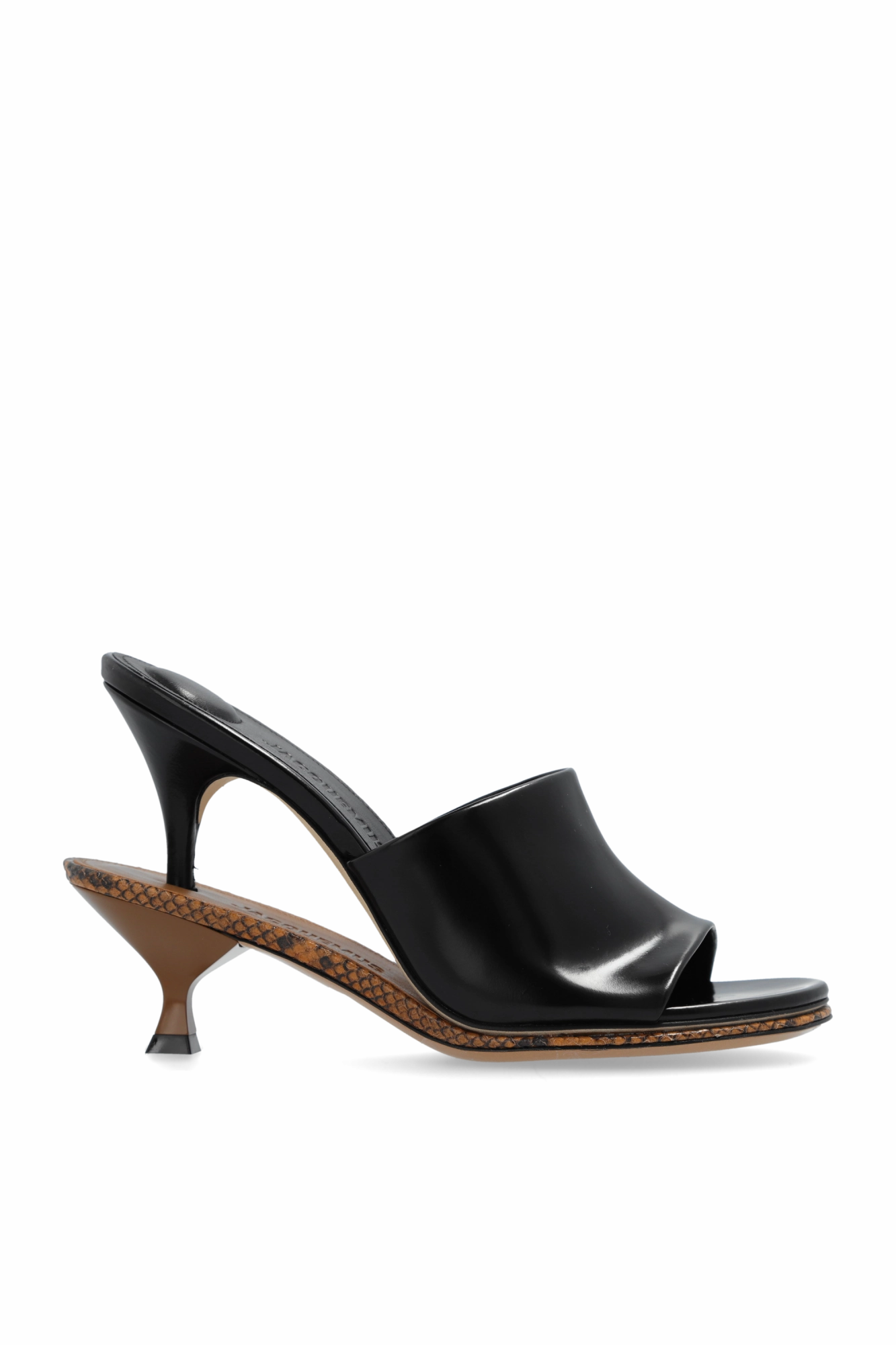 Jacquemus Heeled Slippers `les Doubles`