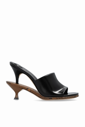 Jacquemus Heeled Slippers `les Doubles`