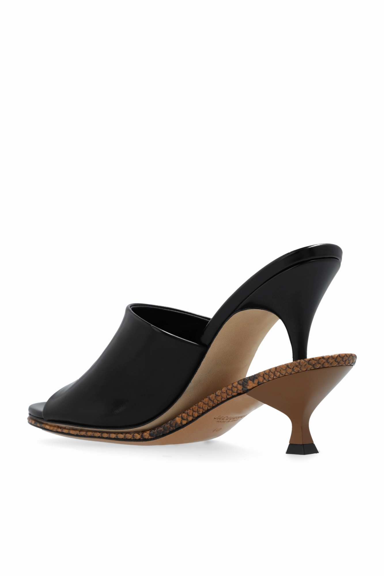 Jacquemus Heeled Slippers `les Doubles`
