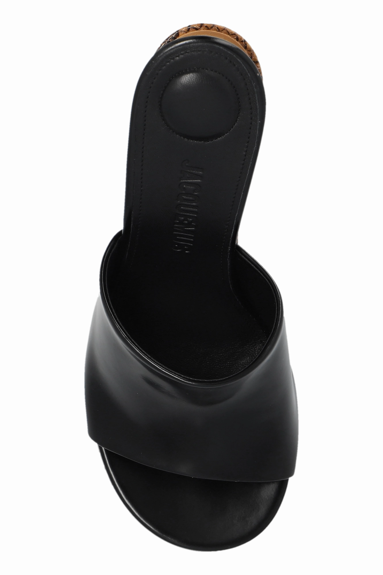 Jacquemus Heeled Slippers `les Doubles`
