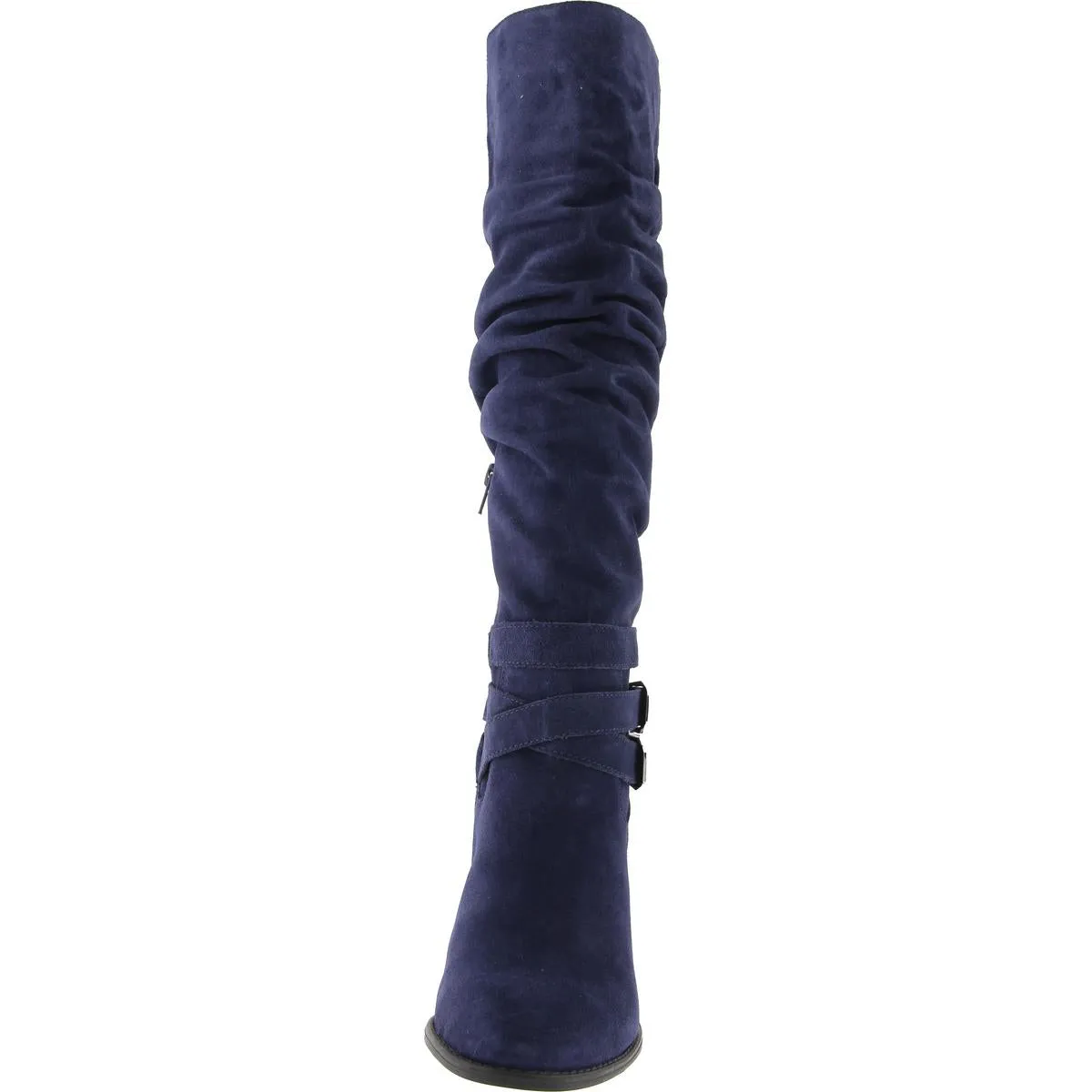 JORDANA Womens Slouchy Manmade Knee-High Boots