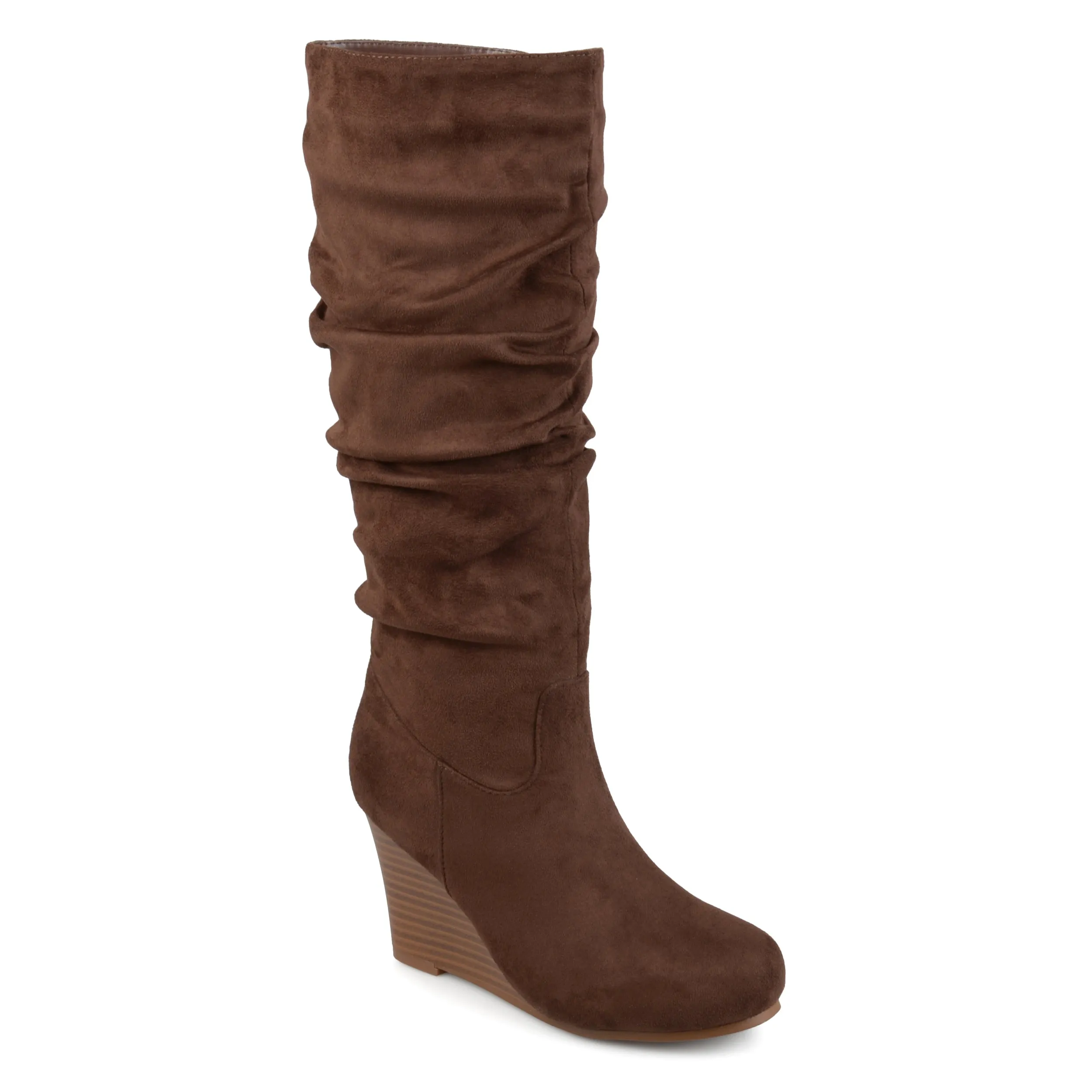 Journee Collection Womens Haze Wedge Knee High Boots