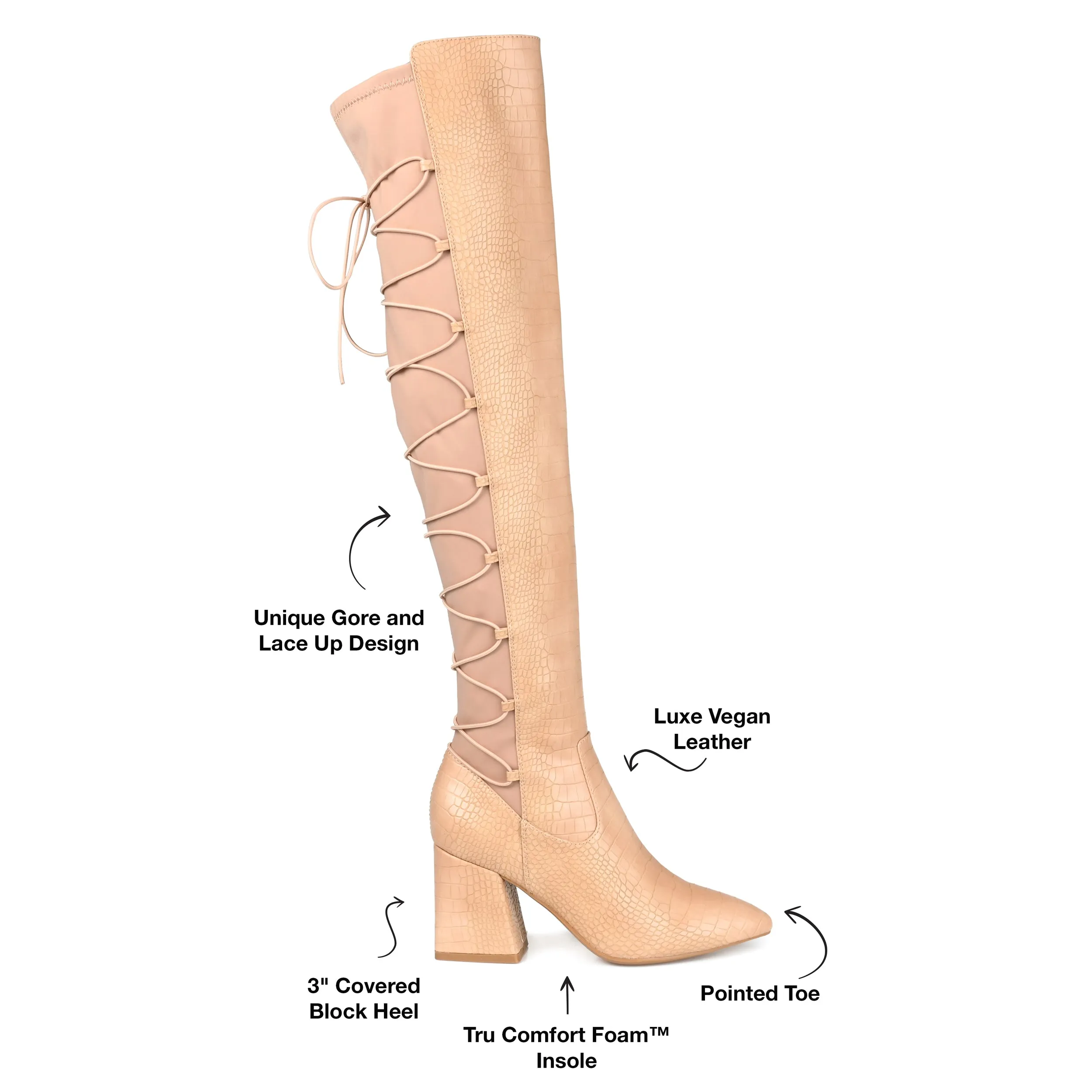 Journee Collection Women's Tru Comfort Foam Wide Calf Valorie Boot