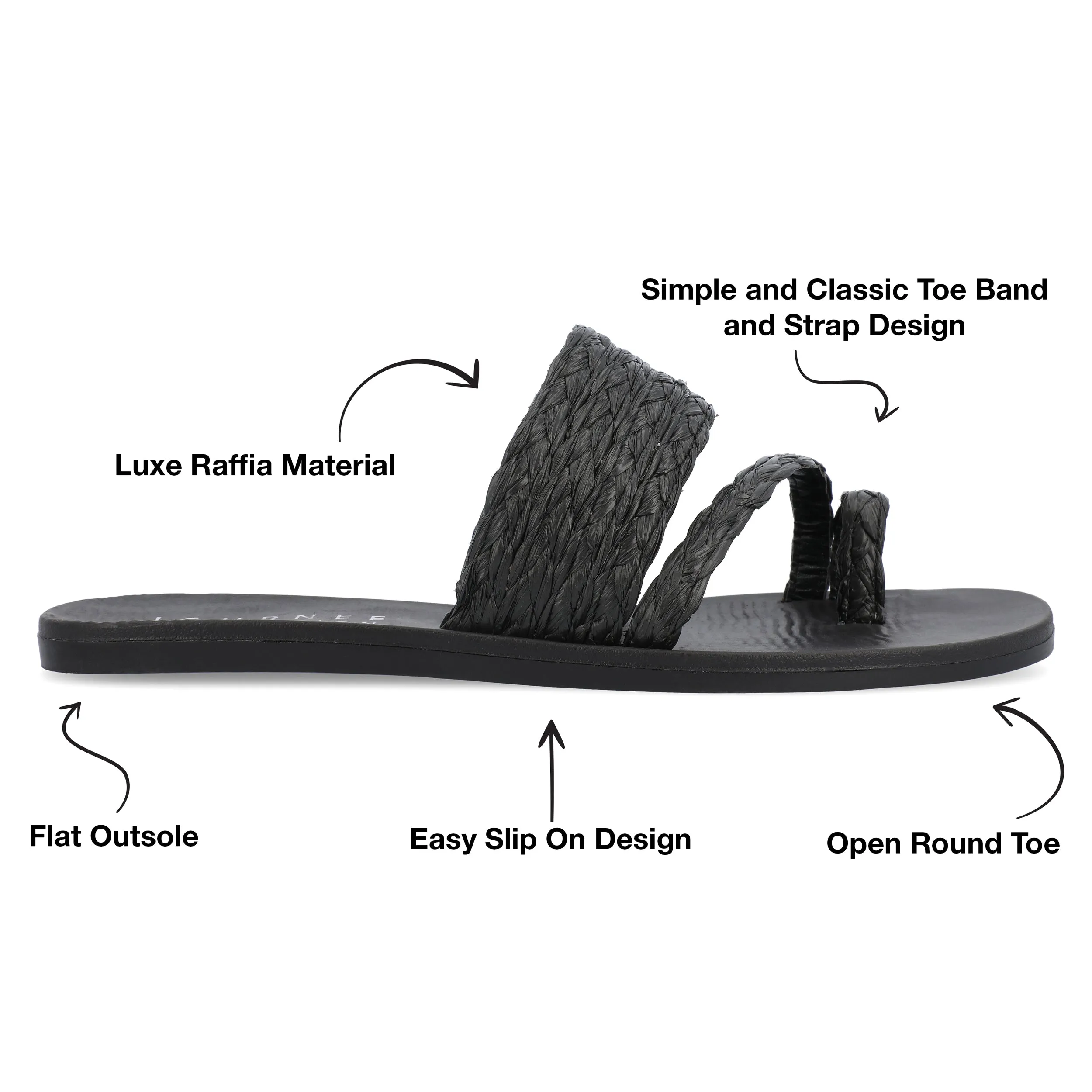 Journee Collection Women's Zindy Sandal