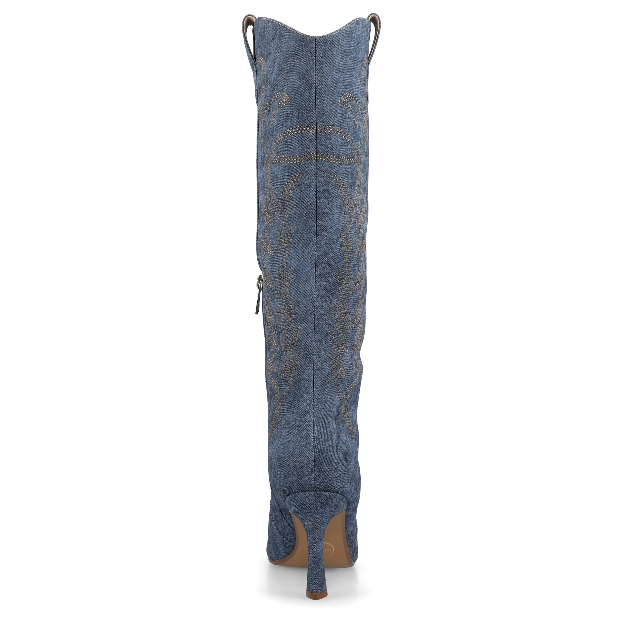 Journee Womens Laramie Knee High Western Boots