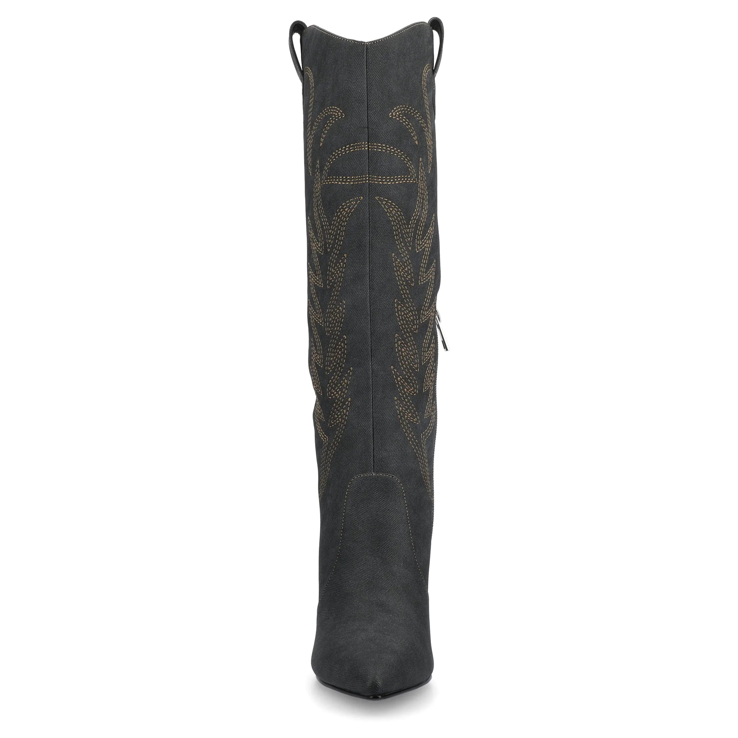 Journee Womens Laramie Knee High Western Boots