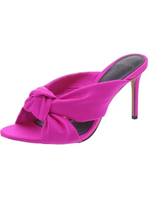 KACEY 85 Womens Satin Square toe Mule Sandals