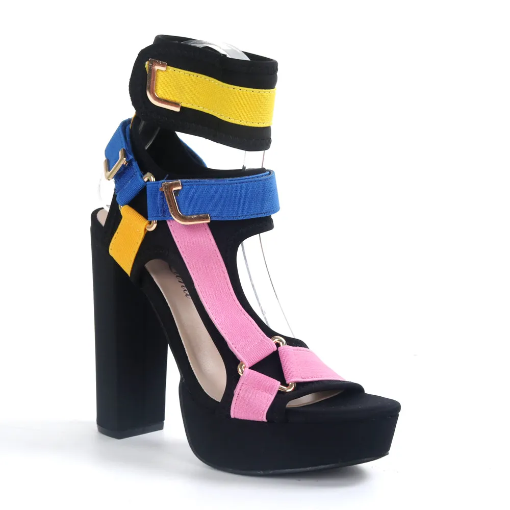 KEANDRA07 - BLACK MULTICOLOR
