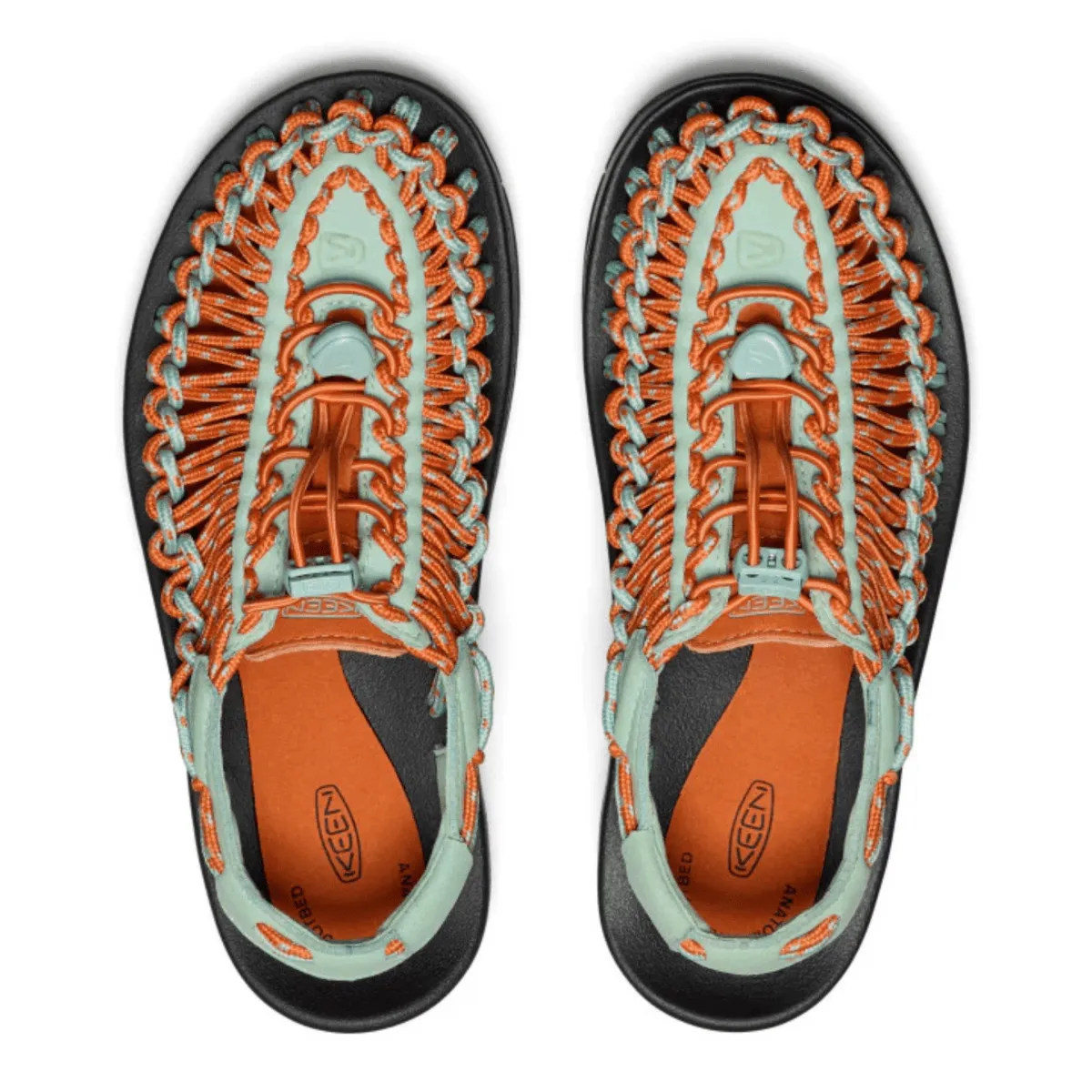 Keen Women's Uneek Granite Green/Gold Flame
