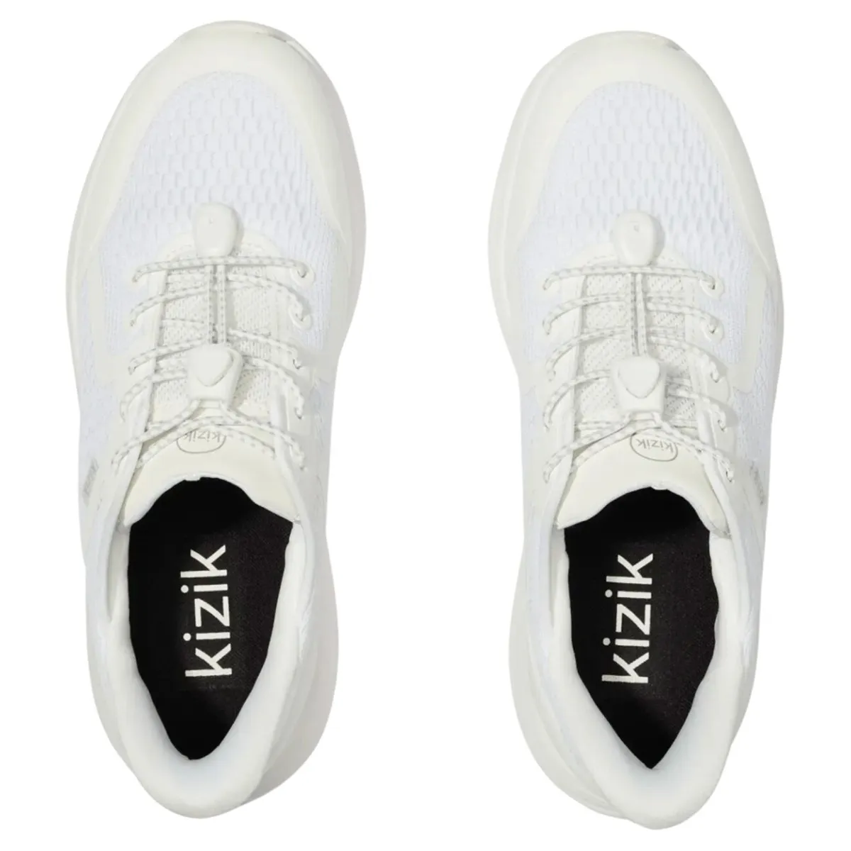 Kizik Women's London White Mesh